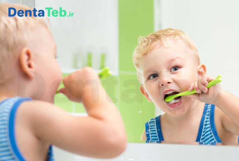 بهداشت دهان و دندان کودکان, مسواک زدن کودکان
