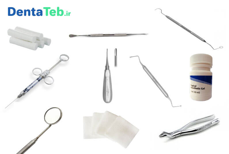 وسایل کشیدن دندان | ابزار کشیدن دندان